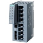 SIEMENS - Switch gestionable Scalance XC208, layer 2, 8 puertos RJ45 10/100 Mbit/s, 1 puerto de consola