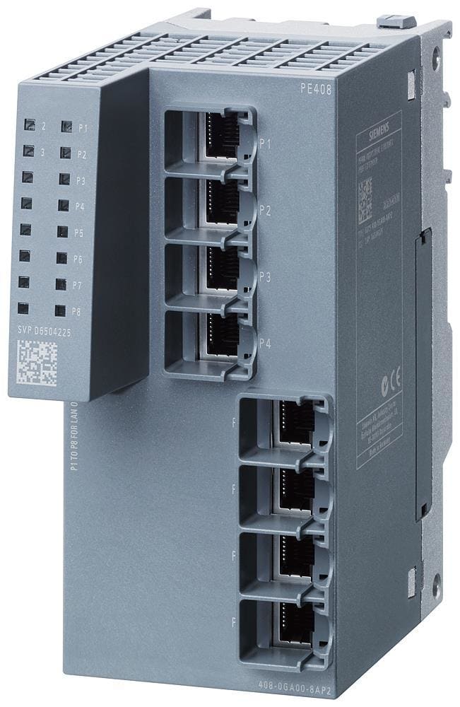 SIEMENS - Extensión puerto RJ45 SCALANCE PE408
