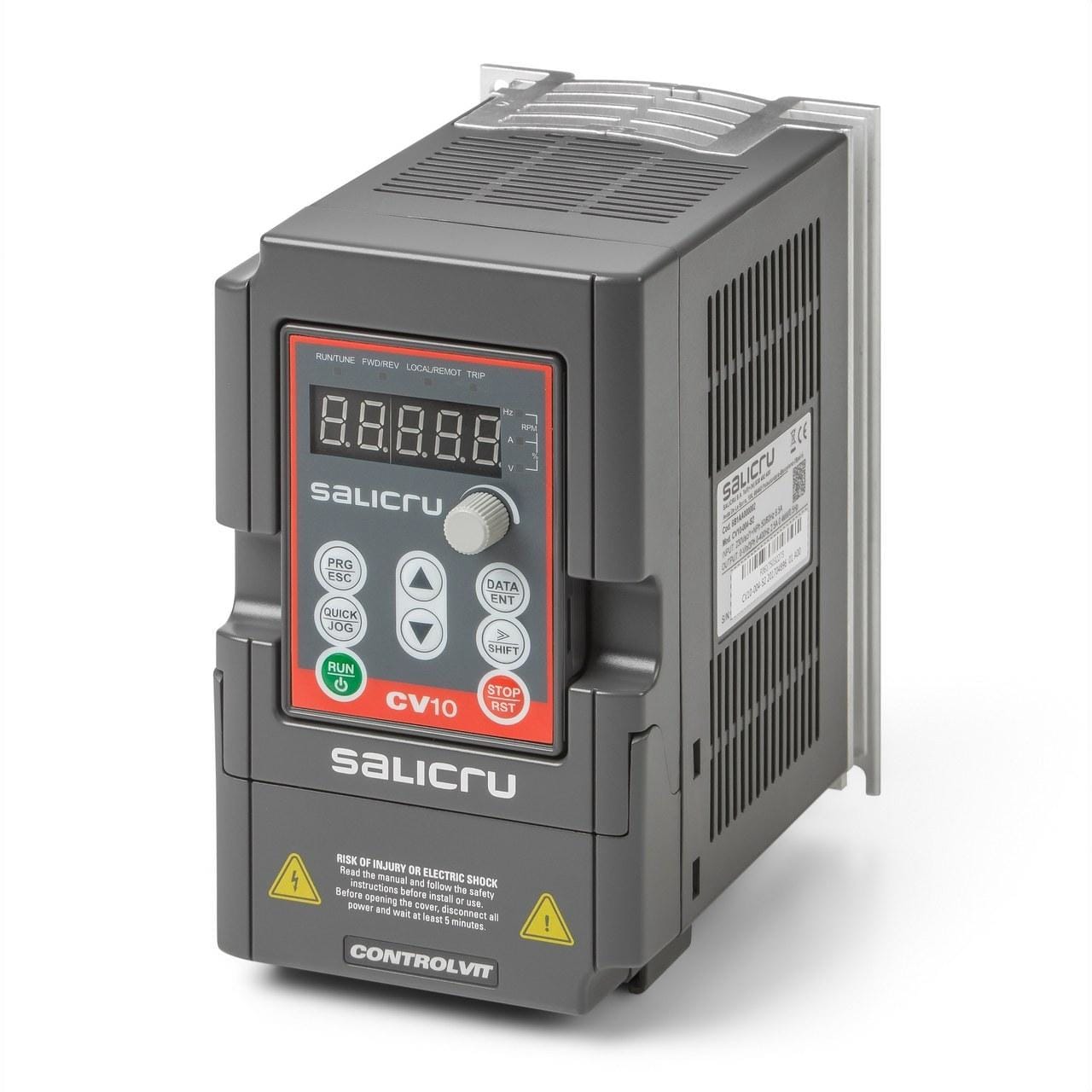 SALICRU - Variador de frecuencia CV10-004-S2 0,4kW 2,5A entrada monofásica 220~240V
