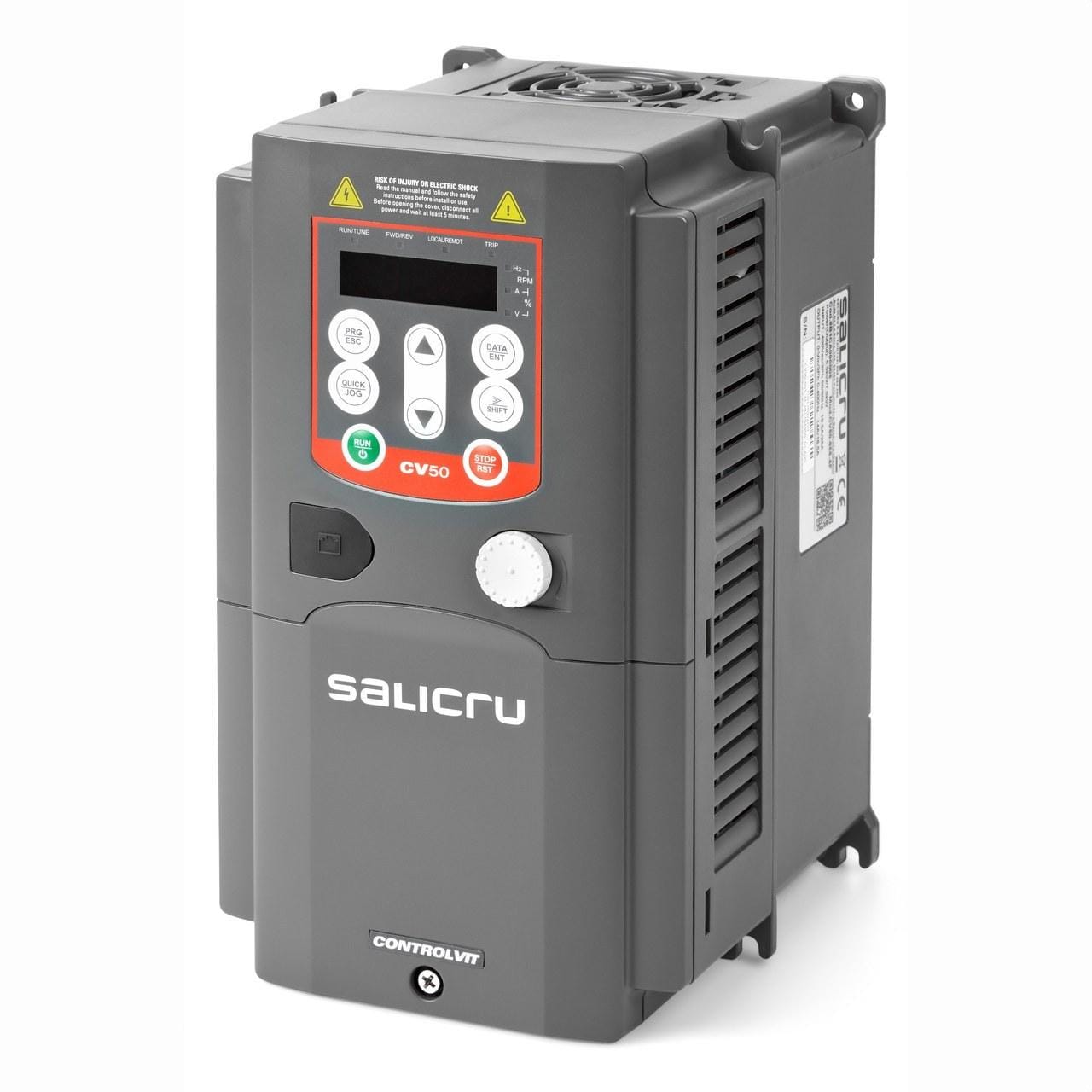 SALICRU - Variador de frecuencia CV50-040-4F 4kW 9,5A / 5,5kW 14A entrada trifásica 380~440V