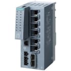SIEMENS - Switch gestionable Scalance XC206-2, layer 2, 6 puertos RJ45 10/100 Mbit/s, 2 bahías SFP 100