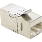 EXCEL - ADAPTADOR H/H KEYSTONE TOOL-LESS CAT.6 STP, 180 GRADOS