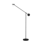 LEDS-C4 - Luminaria pie INVISIBLE led 9W 3K negro
