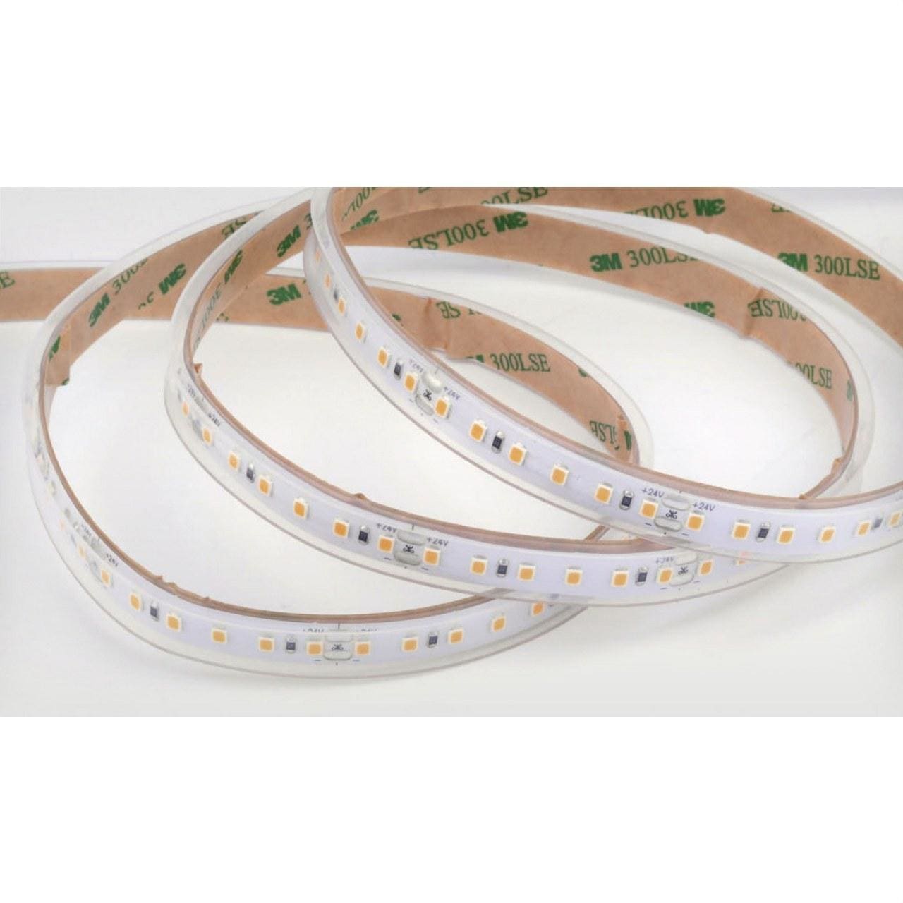 ILUTREK - Tira led especial pan 12,8W/m IP65 2500K 24V (En rollo de 5m)