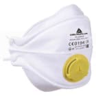 DELTA PLUS - Juego mascarilla filtrante 4 FFP2 válvula blanco (caja 10u)