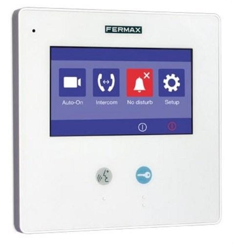 FERMAX - Monitor 1 WAY SLIM 4,3" blanco