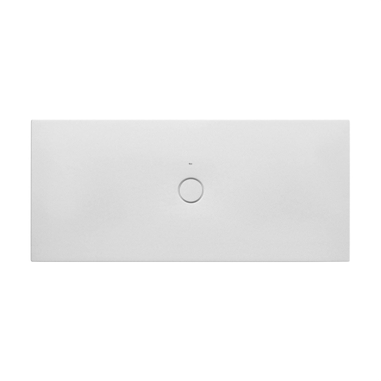 ROCA - Plato ducha extraplano Senceramic CRATOS 1800x800x35mm antideslizante con desagüe gran caudal blanco mate