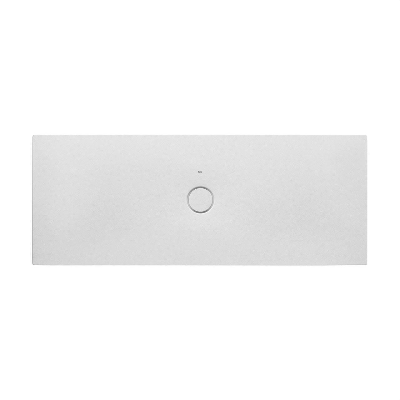 ROCA - Plato ducha extraplano Senceramic CRATOS 1800x700x35mm antideslizante con desagüe gran caudal blanco mate