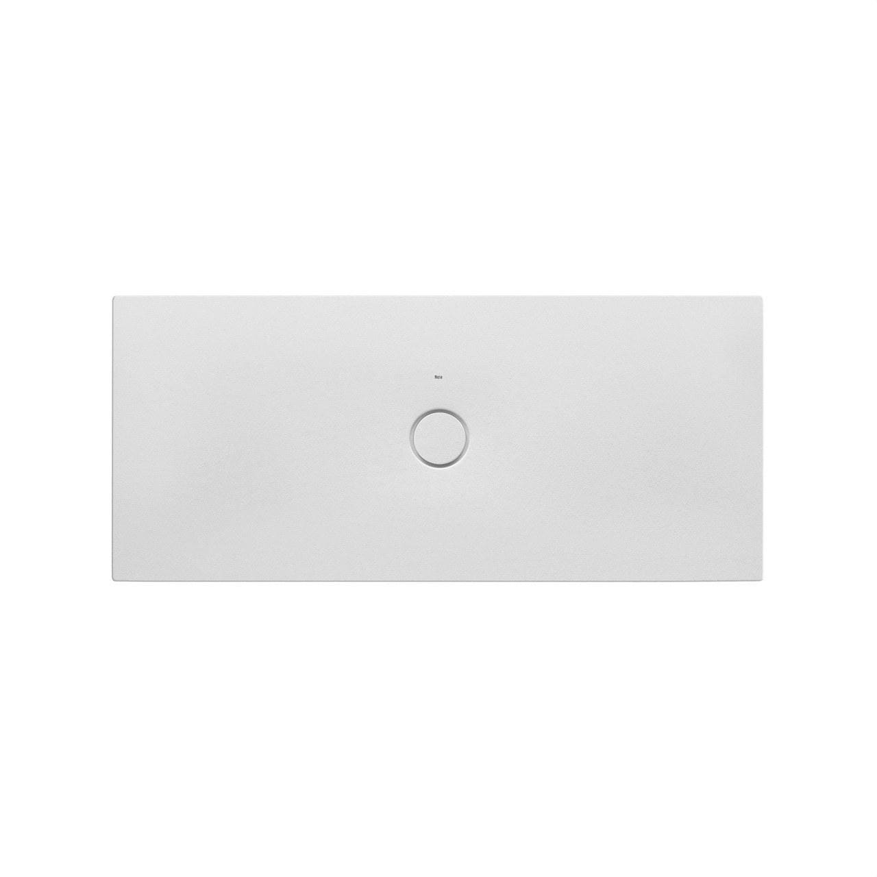 ROCA - Plato ducha extraplano Senceramic CRATOS 1600x700x35mm antideslizante con desagüe gran caudal blanco mate