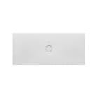 ROCA - Plato ducha extraplano Senceramic CRATOS 1600x700x35mm antideslizante con desagüe gran caudal blanco mate