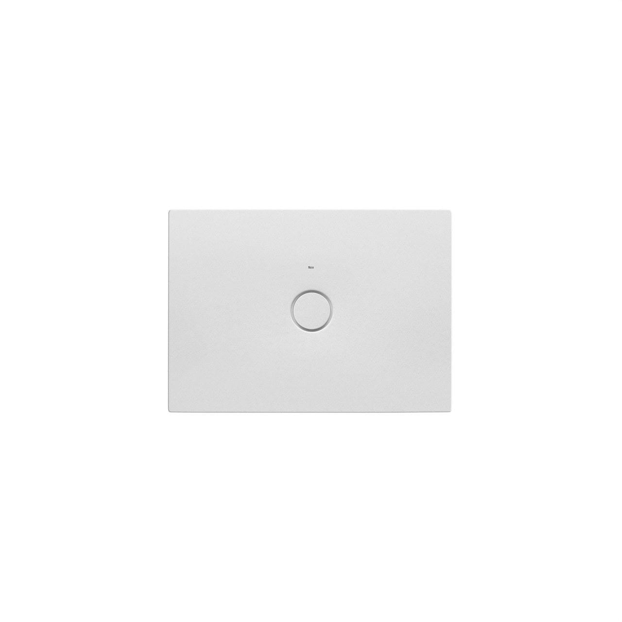 ROCA - Plato ducha extraplano Senceramic CRATOS 1000x700x35mm antideslizante con desagüe gran caudal blanco mate