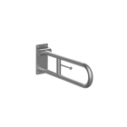 ROCA - Asa abatible ACCESS confort 600 con portarrollo acero inoxidable satinado