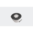 ILUTREK - Baliza Anacapri 1W 12V 3000K 30° IP67 con aro blanco