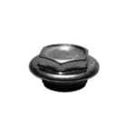 BAXI - Conjunto 50 tapones 1" cincado con rosca izquierda para radiador hierro fundido