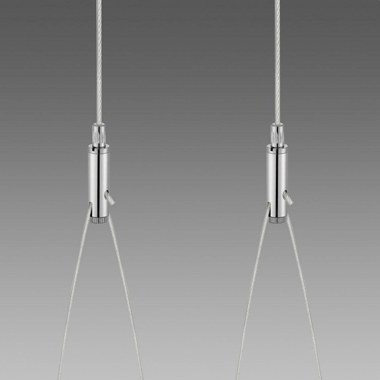 DISANO - Suspensión X panel R 2520 níquel