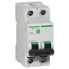 Schneider Electric - Interruptor magnetotérmico C60N 2P 1A curva-C 10kA