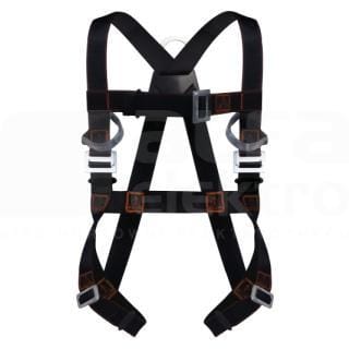 DELTA PLUS - Arnés anticaídas 2 puntos de enganche dorsal / esternal talla XL/XXL negro