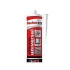 FISCHER - Silicona multiusos transparente 280ml (Cartucho 1u)