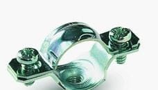 FISCHER - Abrazadera metálica AM 40/42 2 tornillos (Caja 15u)