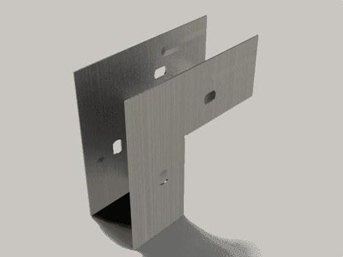 BASORTRAY - Curva convexa CXER 50x50mm galvanizado sendzimir (GS)