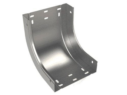 BASORTRAY - Curva cóncava CCERC 200x100mm galvanizado sendzimir (GS)