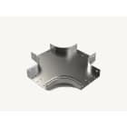 BASORTRAY - Derivación cruz CRERC 200x100mm galvanizado sendzimir (GS)