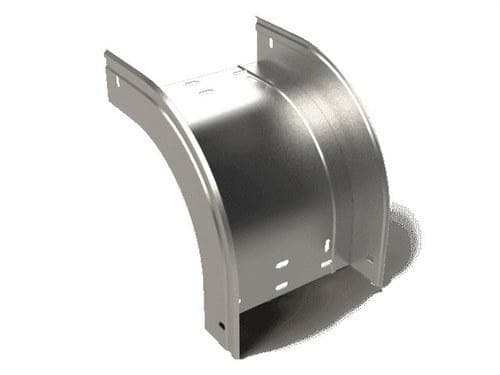 BASORTRAY - Curva convexa CXERC 150x60mm galvanizado en caliente (GC)