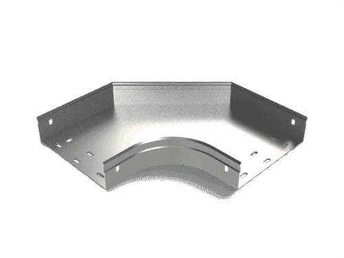BASORTRAY - Curva plana CPERC 400x60mm galvanizado sendzimir (GS)