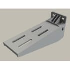 BASORPLAST - Soporte horizontal SHG 100 PVC UVM1 exterior resistente UV RAL 7035