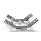 BASORTRAV - Curva cóncava/convexa articulada CCXFE 150x60x1,5mm galvanizado en caliente (GC)