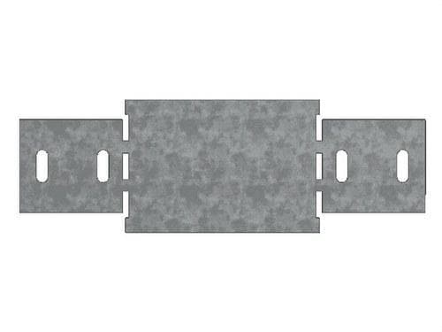 BASORTRAV - Reducción/tapa final REFE 100x100x2mm galvanizado en caliente (GC)