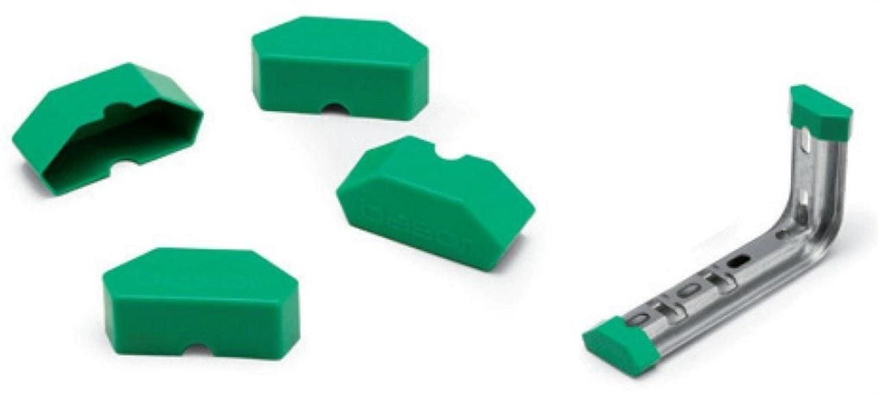 BASOSUPPORT - Tapón protector TFSO PE verde RAL 6028