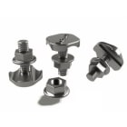 BASORFIL - Conjunto CTBF tornillo BF y tuerca M6 DIN6923 acero inoxidable I316