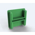 BASORFIX - Tapón protector TF41 para sistema montaje P4182PVCM1 verde