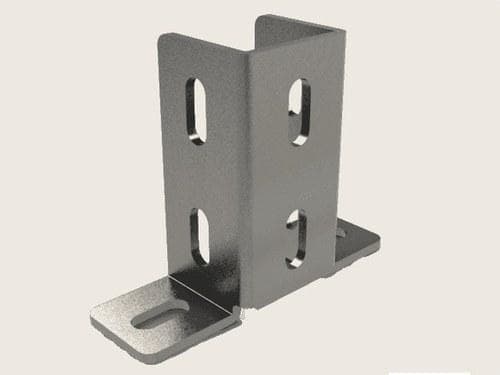 BASORFIX - Accesorio soporte SBL41 GC70 galvanizado en caliente
