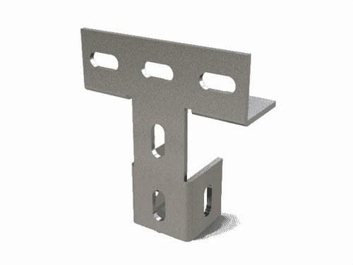 BASORFIX - Accesorio unión T encajable 4182TE galvanizado en caliente (GC70)