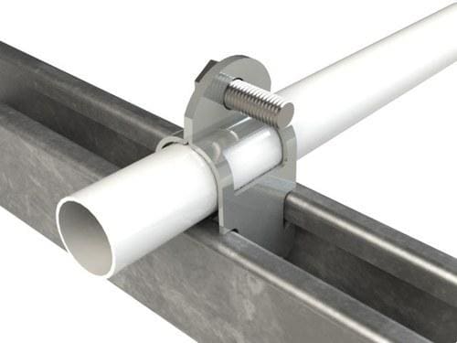 BASORFIX - Brida fijación tubo BFT-P41 50 cincado (EZ)