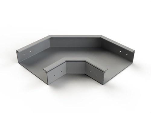 BASOR - Curva plana CPBPI 60x150mm PVCM1 RAL 7030