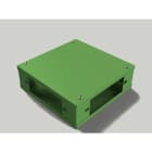 BASORCANAL - Caja derivación CDT 40mm galvanizado sendzimir+poliéster verde (GSP 6011)