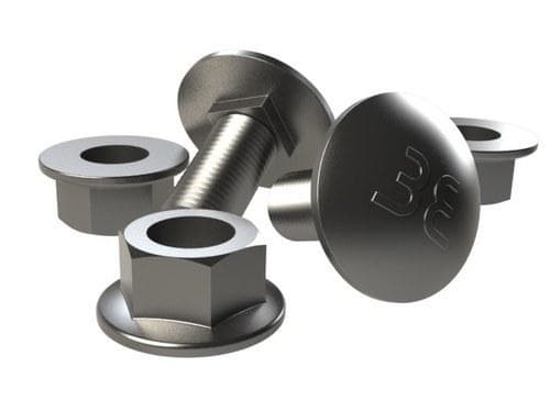 BASORFIX - Conjunto B3 galvanizado en caliente (GC) tornillo M10 y tuercaDIN6923 (Pack 50u)