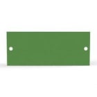 BASORCANAL - Tapa ciega TCCT 60mm galvanizado sendzimir+poliéster verde (GSP 6011)