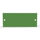 BASORCANAL - Tapa ciega TCCT 80mm galvanizado sendzimir+poliéster verde (GSP 6011)