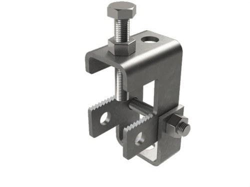 BASORFIX - Brida viga variable GVV2 galvanizado sendzimir (GS)