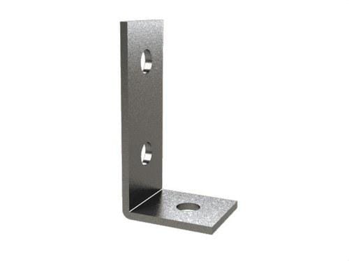 BASORFIX - Accesorio unión 4182CD ángulo doble galvanizado en caliente (GC70)