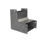 BASORCANAL - Curva cóncava/convexa CCWT 300x100mm galvanizado sendzimir (GS)