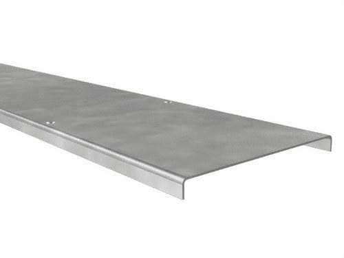 BASORCANAL - Tapa TSWT 200mm (Tramo 2m) galvanizado sendzimir (GS)