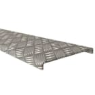 BASOR - Tapa pisable TWT 300mm aluminio (Tramo 2m)