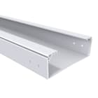 BASORPLAST - Bandeja ciega BPE-C 100x300mm PVC UVM1 exterior resistente UV RAL 7035