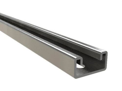 BASORFIX - Perfil P41 41x21x2,5mm 3M perforación D11 galvanizado sendzimir (GS)