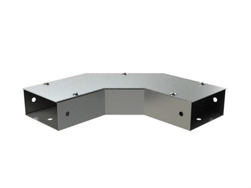 BASORCANAL - Curva plana CPTI 60x120mm acero inoxidable I304